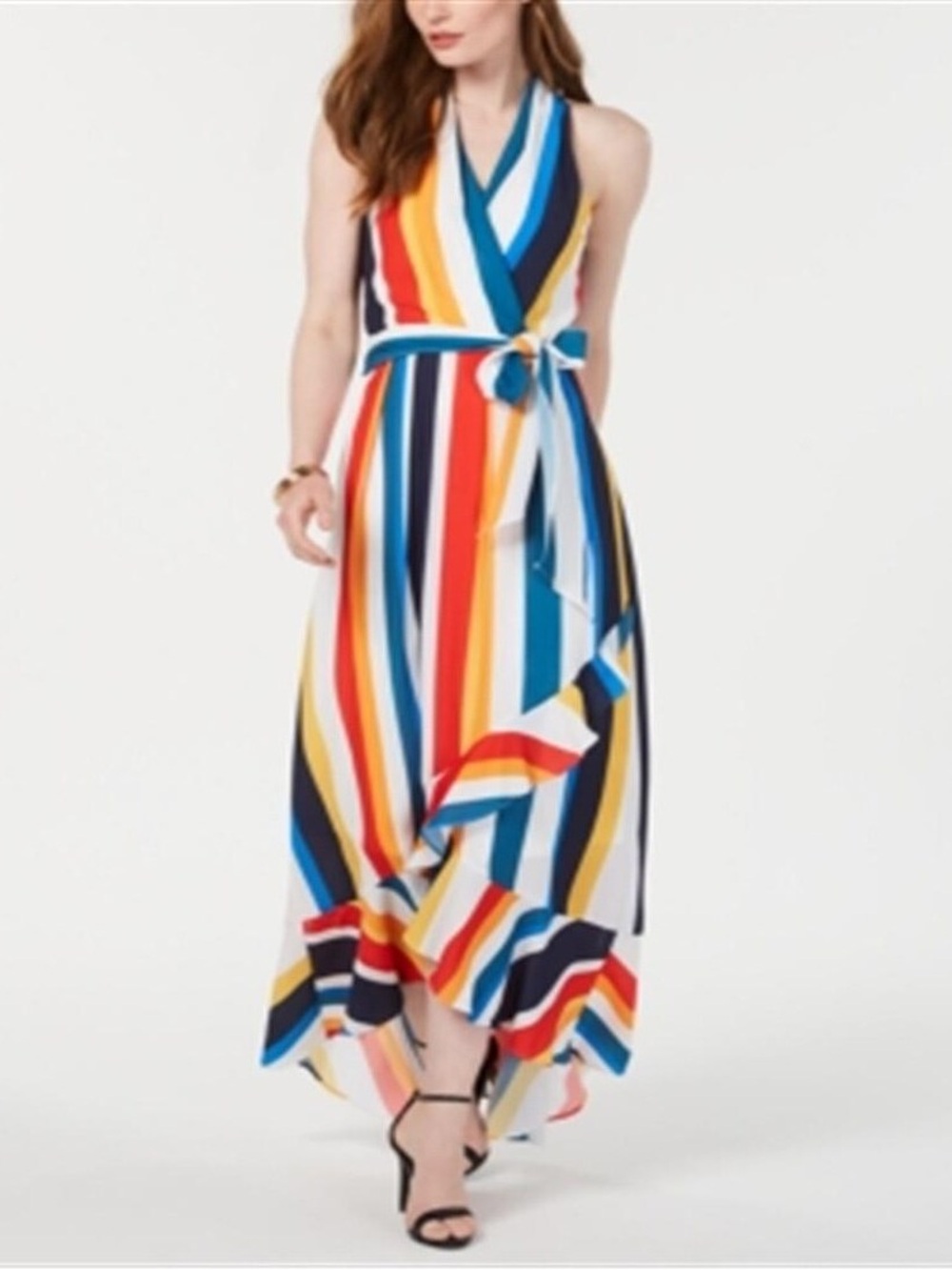 Julia Jordan Rainbow multicolor Maxi Dress